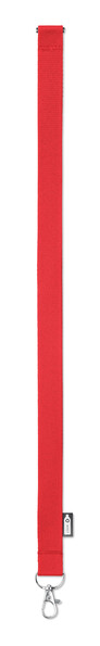 Smycz RPET 20 mm Lany Rpet - Czerwony