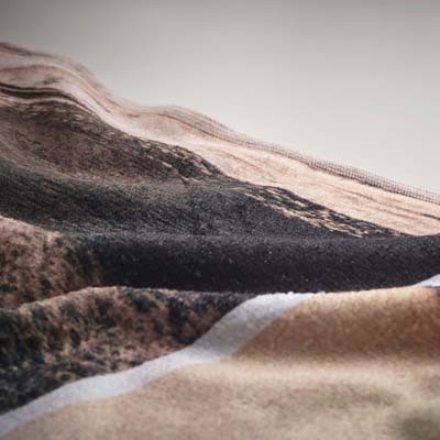 REPREVE® RPET beach towel - custom made