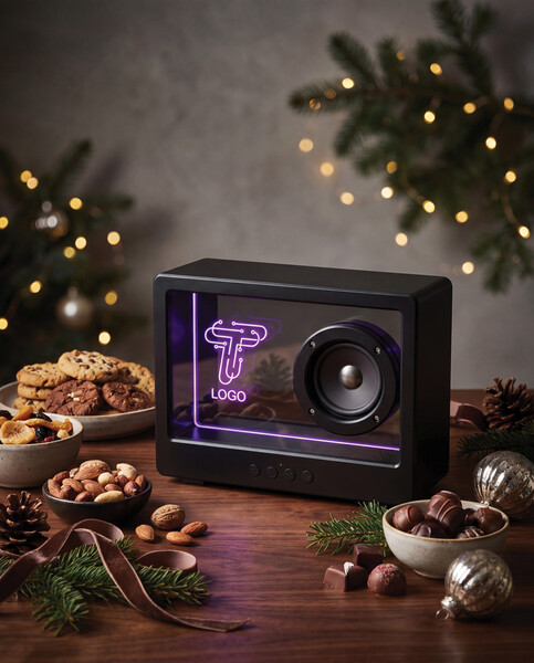 Průhledný bezdrátový reproduktor Soundclear 5W