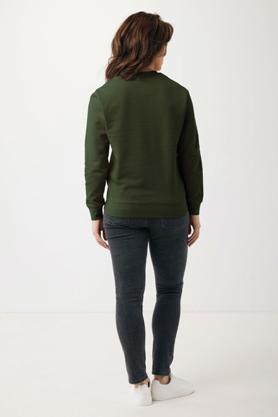 Lehká mikina Iqoniq Etosha z recykl. bavlny - Khaki / XXXL