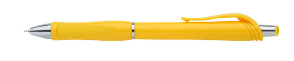Sala Plastic Ballpoint Pen Hrot 0,5  mm. Krátká Špička - Žlutá Střední