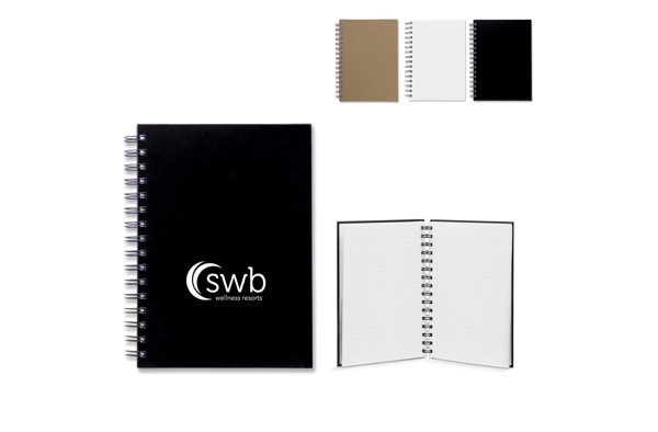 Spiral notebook A5 - White