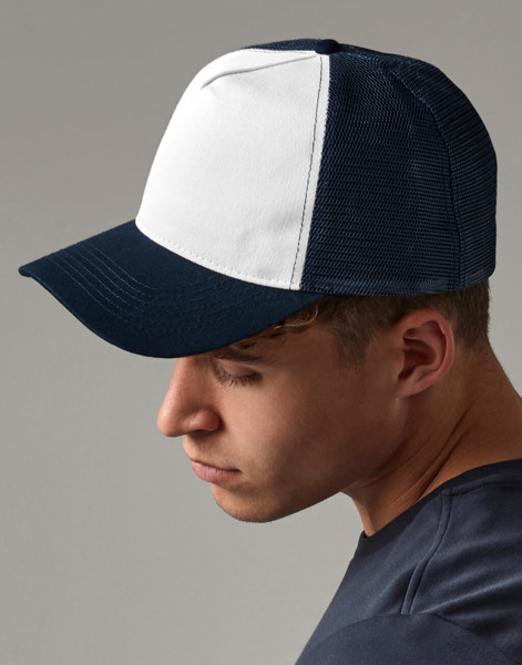 Vintage Snapback Trucker - Sky Blue / White / ONE SIZE