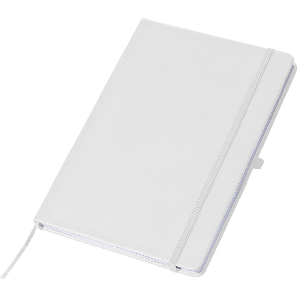 A5 notebook with lined pages LORENA - White