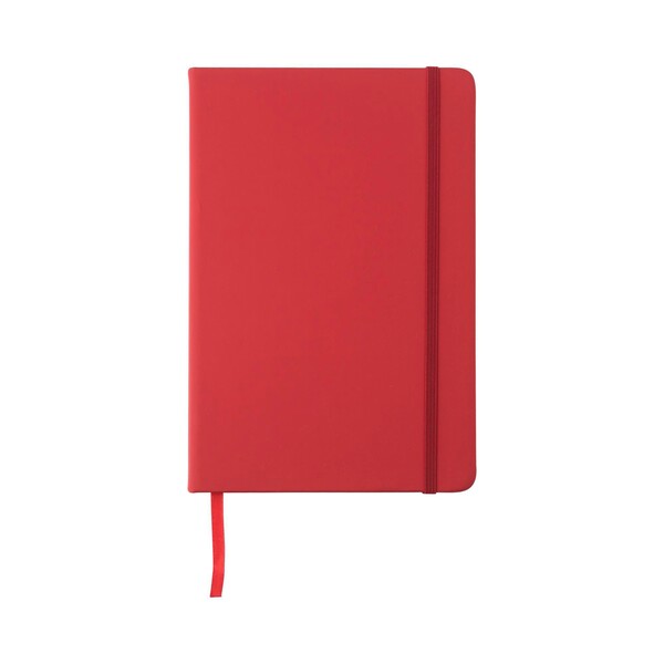 Notitieboek Eva | A5 | Gelinieerd - rood