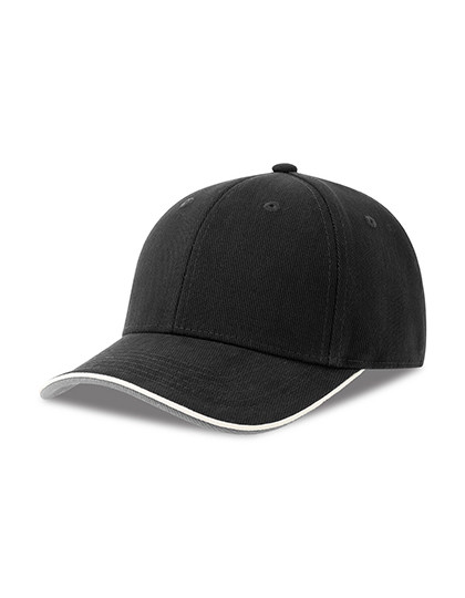 Pilot Piping Sandwich-S Cap - Black / One Size