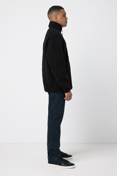 IQONIQ Diran recycled polyester pile fleece jacket - Black / XXS