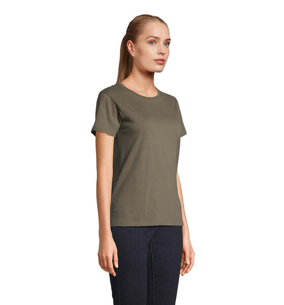 REGENT T-SHIRT SENHORA 150g Regent Women - ArmyL