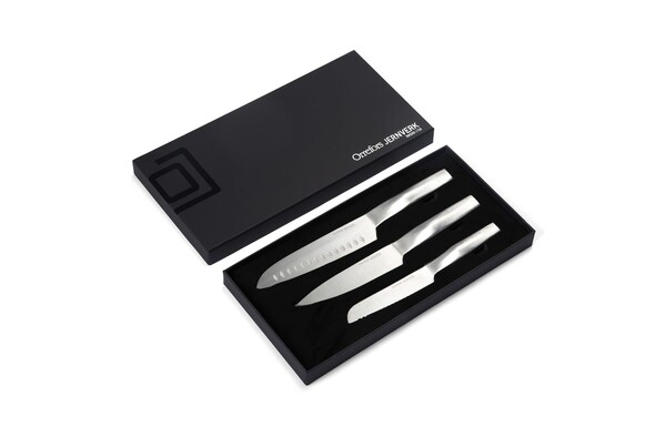 Orrefors Jernverk Knife Set Steel 3pack