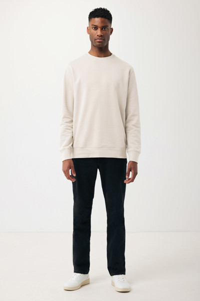 Lehká mikina Iqoniq Etosha z recykl. bavlny - Ivory White / XS