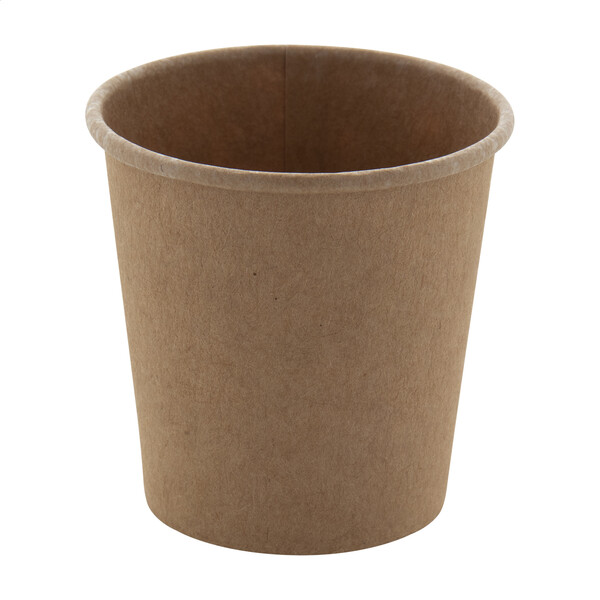 Papierový téglik Papcap S, 120 ml - Beige