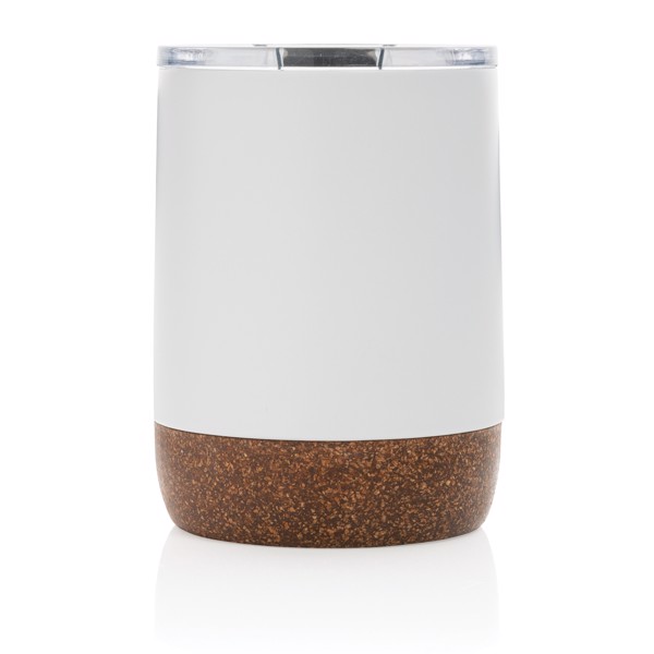 RCS Re-steel cork small vacuum coffee mug - White