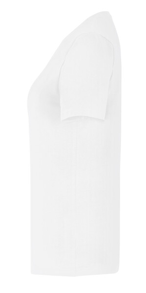 Cottover Gots Stretch V-Neck Lady white XS