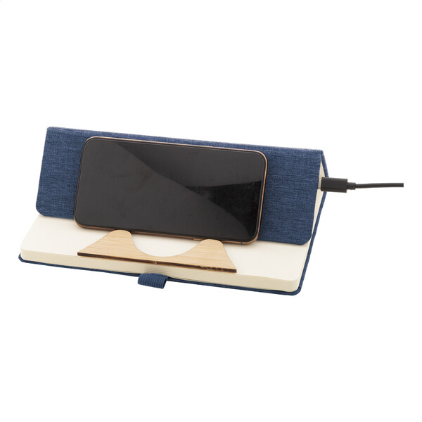 Chargeur Sans Fil En Rpet Chatom - Bleu Foncé