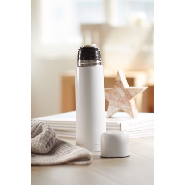 Double wall flask 500 ml Chan - White