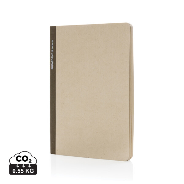 Stylo suikerrietpapier A5 notitieboek - Bruin