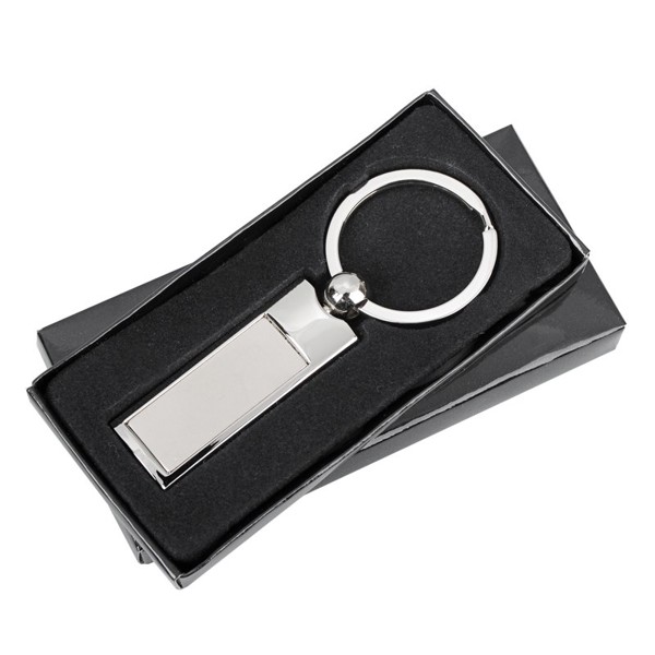 Legend metal keyring