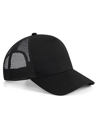Microknit Snapback Trucker - Black / One Size