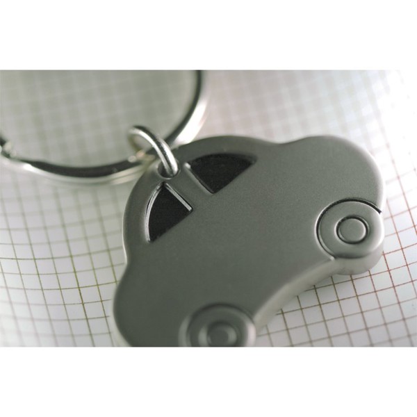Auto metal keyring