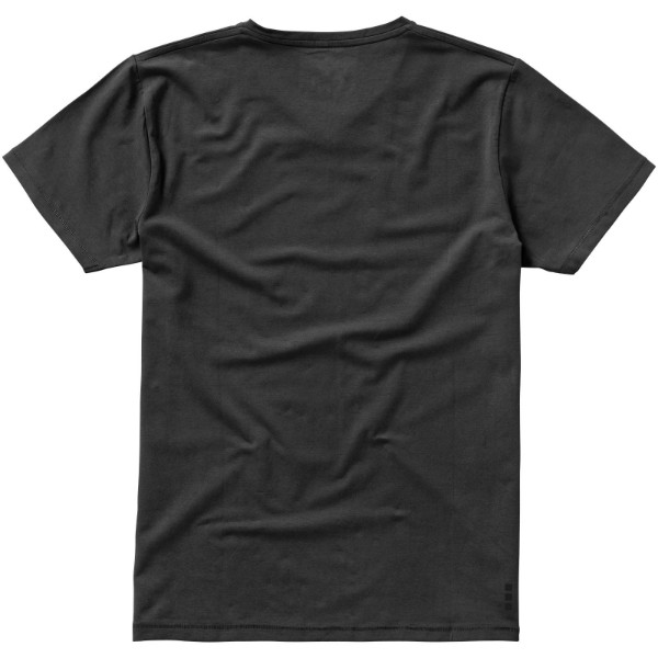 Kawartha short sleeve men's GOTS organic t-shirt - Anthracite / S