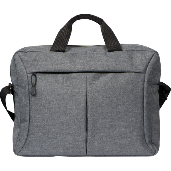 Grey laptop bag IWAN - Silvergrey