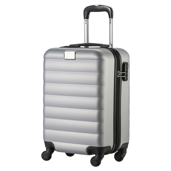 Robuster Abs-Trolley In Handgepäckgröße - Silber
