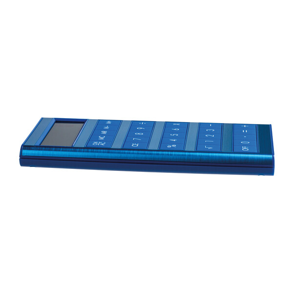 Calculatrice solaire MACHINE - bleu