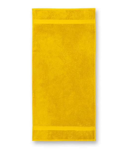 Osuška Unisex Malfini® Bath Towel 450 - Žlutá / 70 x 140 cm