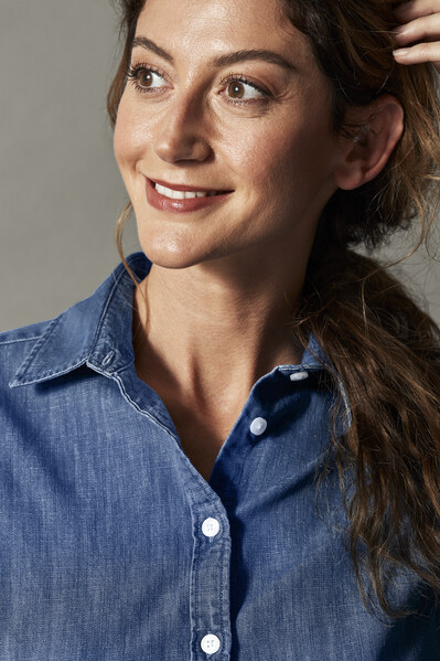 Cottover Gots Denim Lady Blue 36