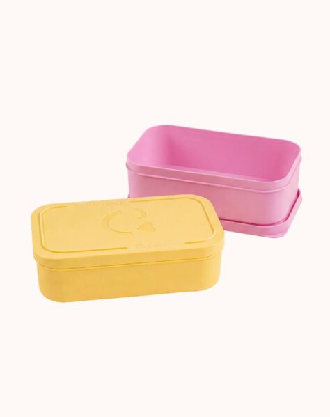 Lot de 2 Lunch box Polarbox Jaune