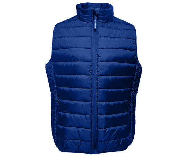 Bodywarmer homme en polyester recyclé - DEEP ROYAL BLUE / L