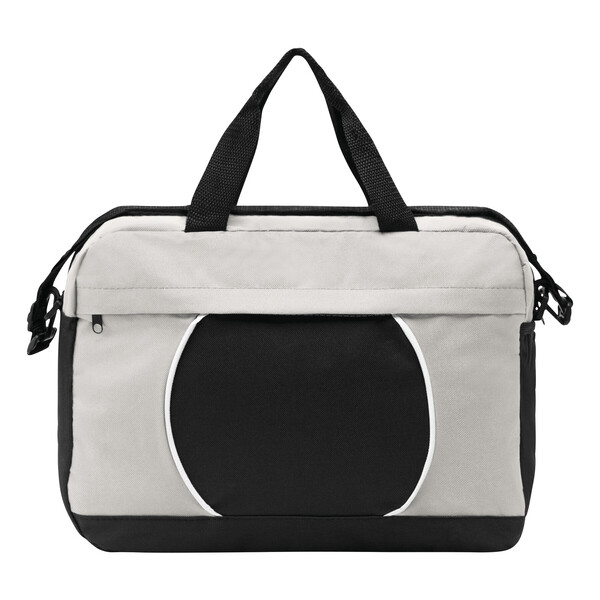 Elegant Document Bag Pi - Black / Grey