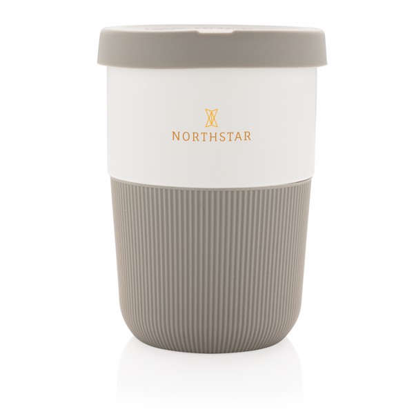 Xd Collection PLA coffee cup 380ml - Grey