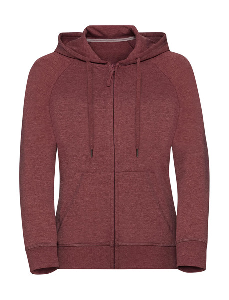 Ladies' Hd Zipped Hood Sweat - White / XL
