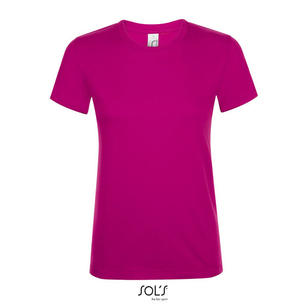 REGENT T-SHIRT SENHORA 150g Regent Women - FuchsiaL