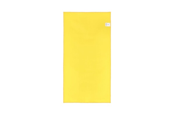 R-PET quick dry sports towel 40x80cm with pouch (200g/m²) sublimation - Yellow