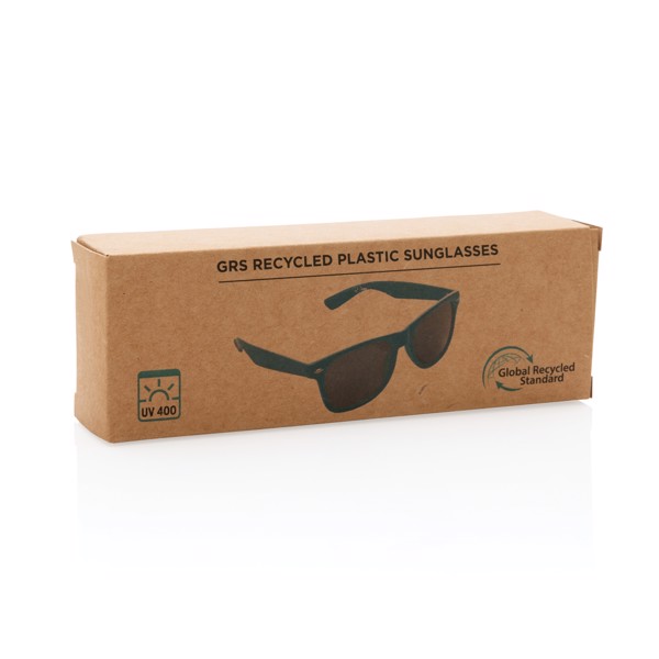 Lunettes de soleil en PC plastique recyclé GRS - Bleu Marine