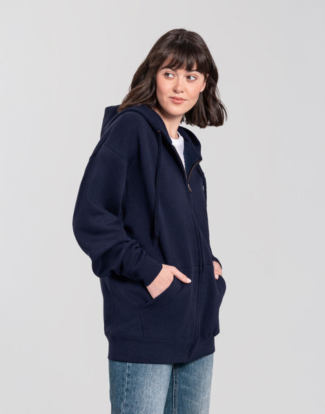 Iconic Premium Hooded Sweat Jacket - Deep Navy / 3XL