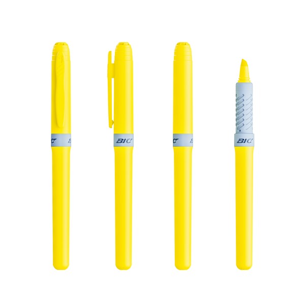 BIC® Brite Liner® Grip Textmarker - Gelb