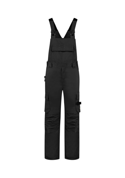 Pracovné nohavice s trakmi unisex Tricorp Bib & Brace Twill Cordura - Čierna / 46