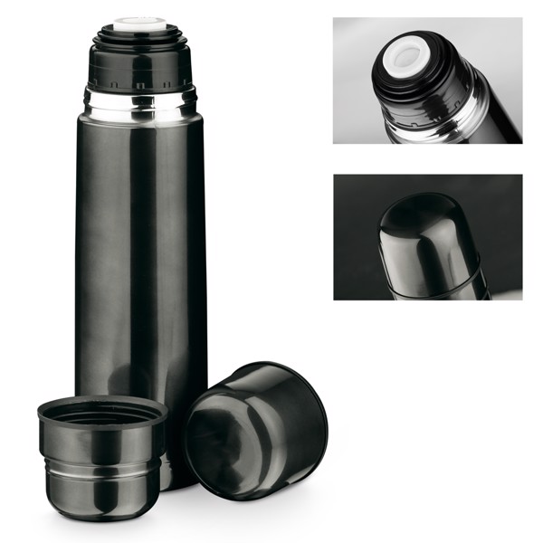 HEAT. Stainless steel thermos 750 mL