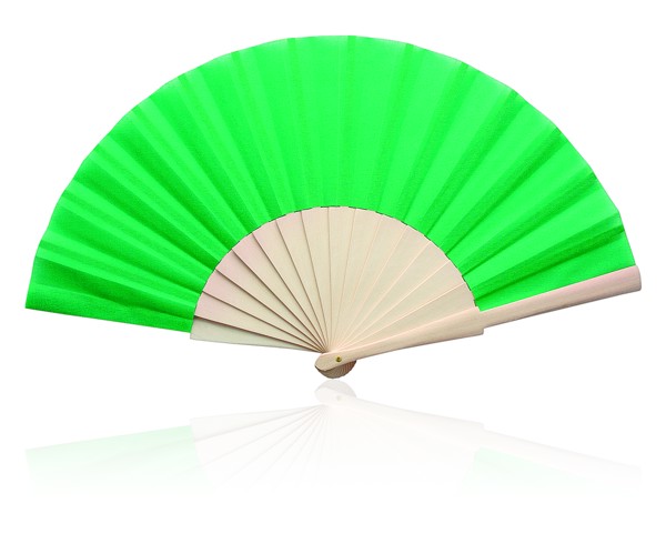 Hand Fan Folklore - White