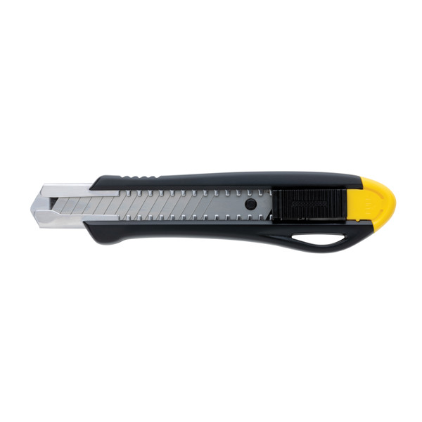 Refillable RCS recycled plastic professional knife - Yellow