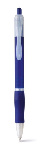 SLIM. Kuličkové pero s protikluzovým gripem - Modrá