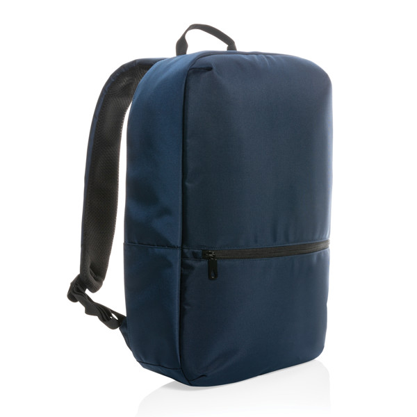 Impact AWARE™ 1200D Minimalist 15.6 inch laptop backpack - Navy / Grey