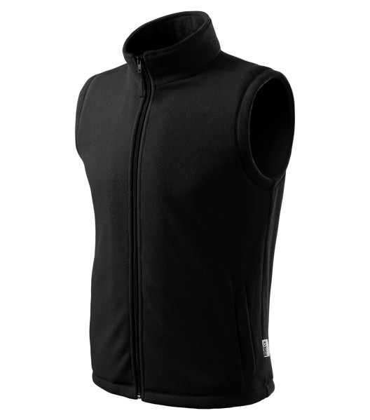 Fleece Vesta Unisex Rimeck® Next - Černá / XL