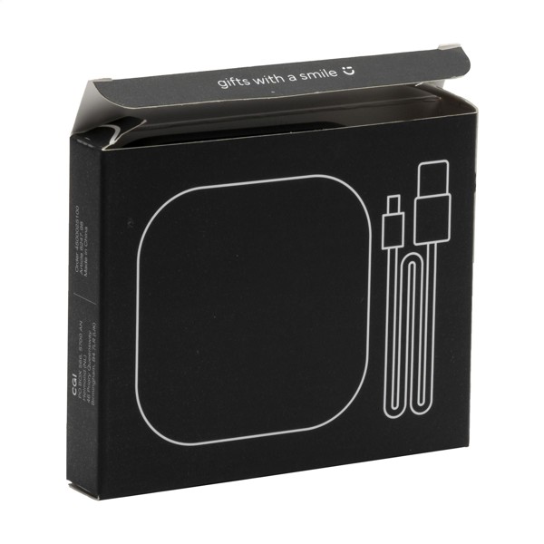 Bamboo Wireless Charger 15W chargeur sans fil - Noir