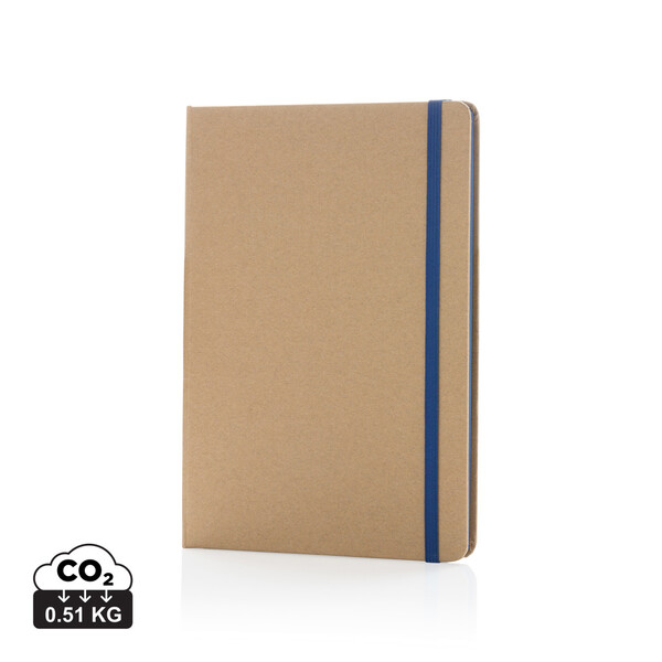 Carnet kraft A5 - Bleu