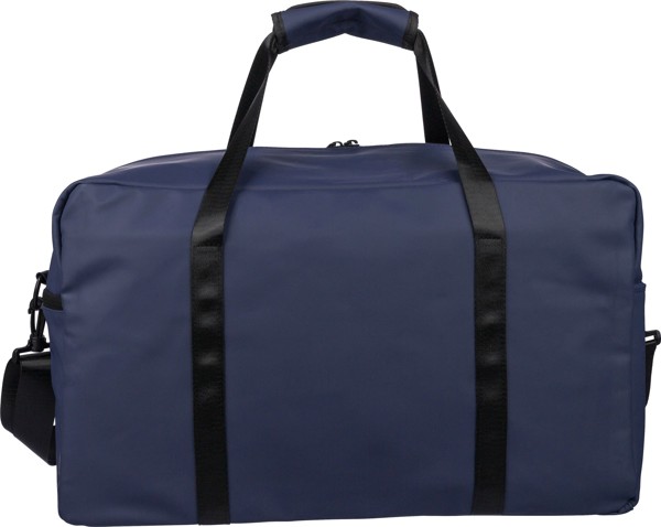 Gerecyclede PU dufflebag Mirae - zwart