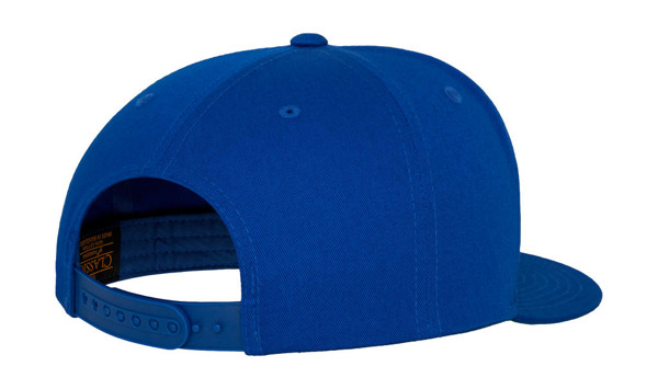 Classic 5 Panel Snapback - White / ONE SIZE